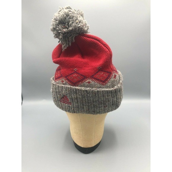 Soccer Pom Beanie Adult Cap‎ Hat Football One Size - Picture 3 of 7